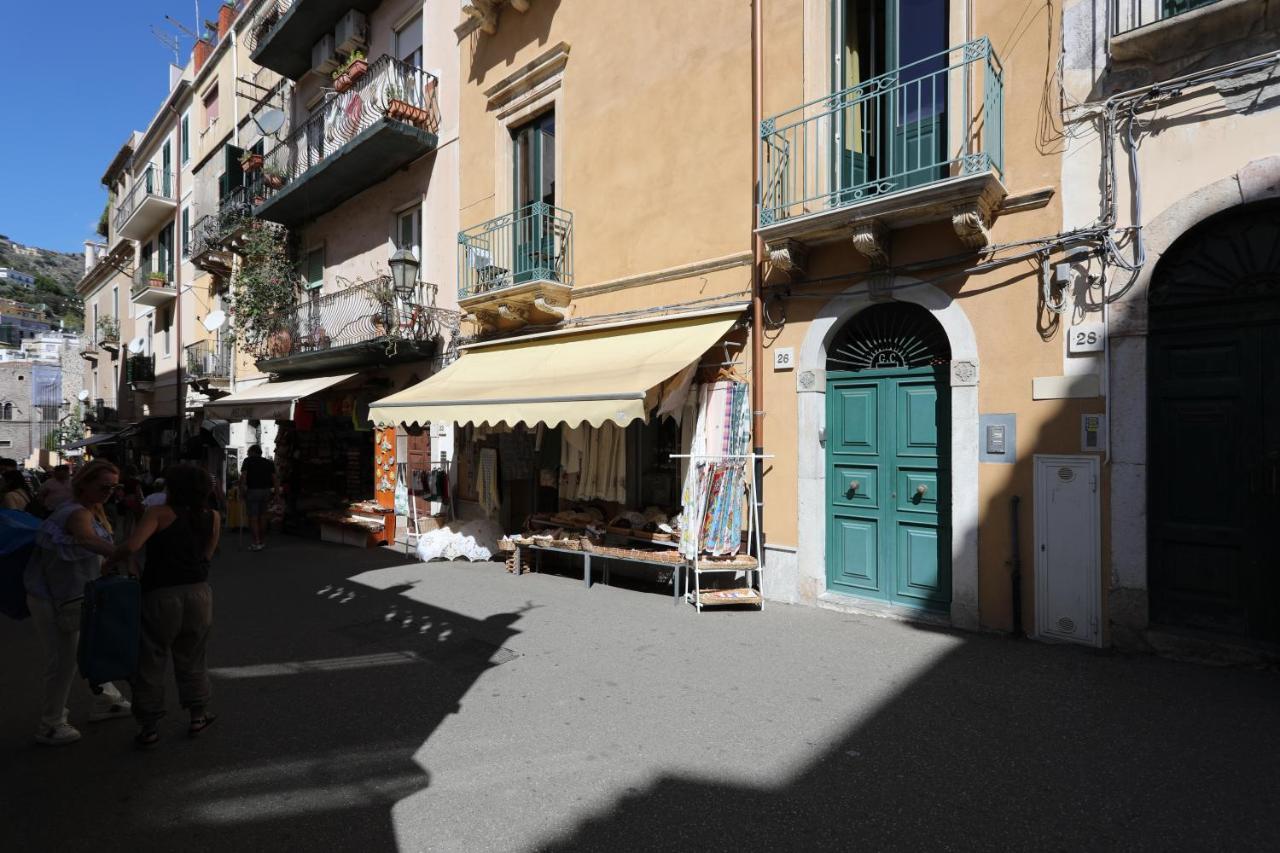 Greek Theater - Sea View Apartment Taormina Exterior foto